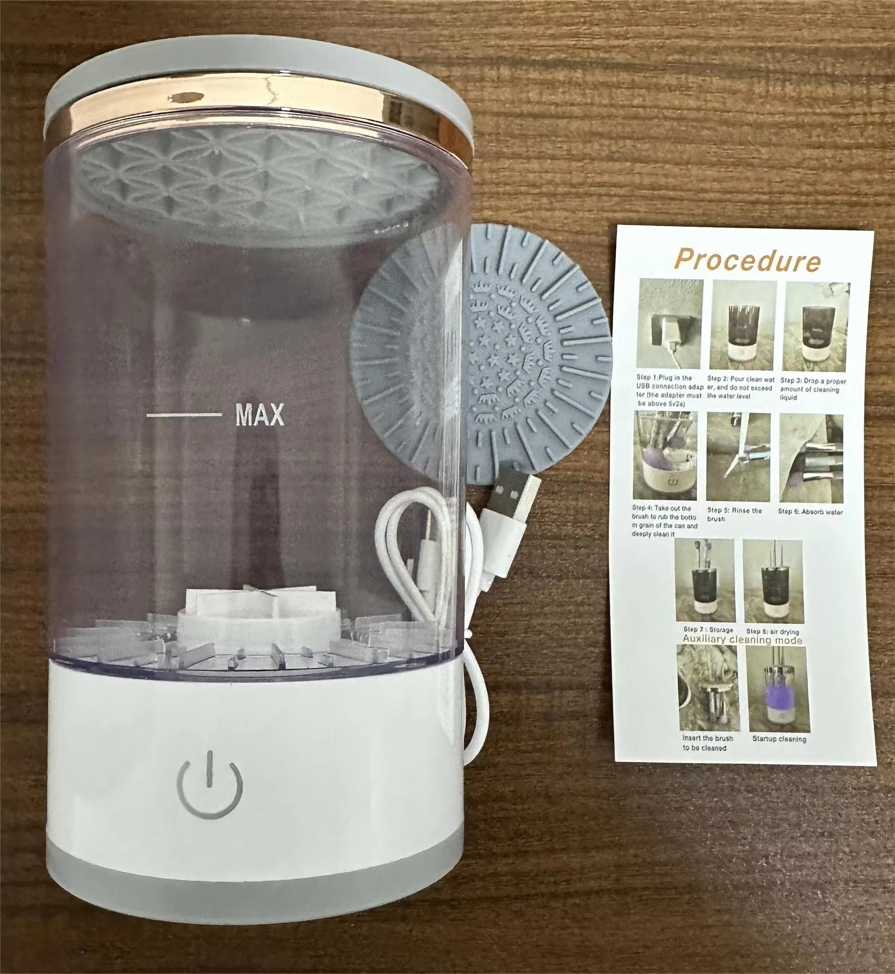 The Makeup Brush Cleaning Machine