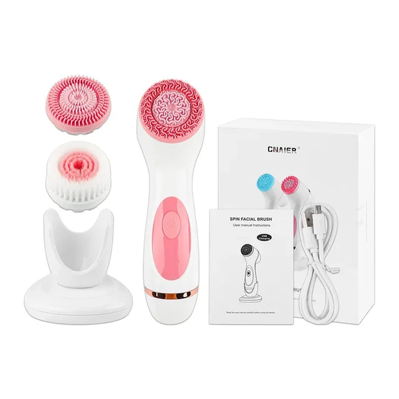 Ultrasonic Facial Cleansing Brush