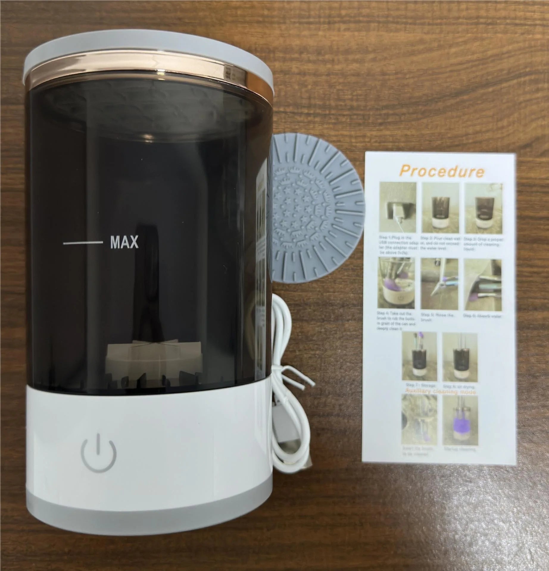 The Makeup Brush Cleaning Machine