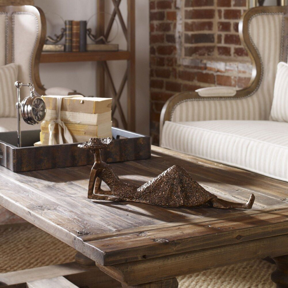 Uttermost 19446 Summer Days - 17 Inch Sculpture - 17 Inches Wide by 5 Inches