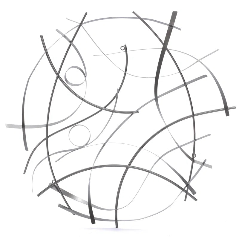 Modern Abstract Metal Wall Decor 