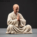 Chinese Porcelain Ceramic Monk Statue