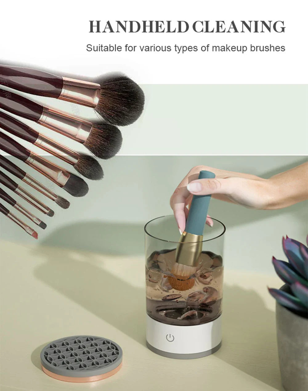 The Makeup Brush Cleaning Machine