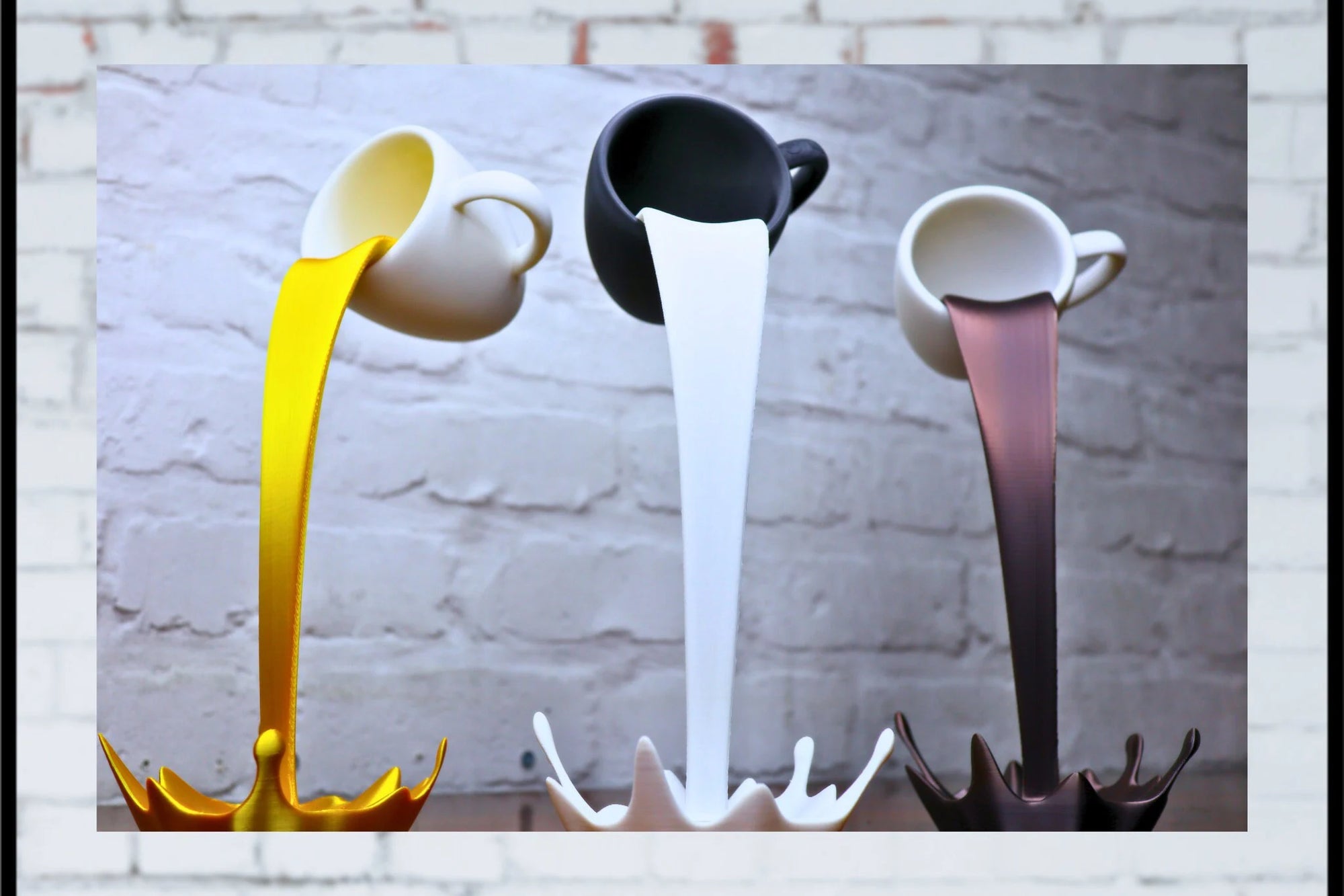 Gravity-Defying Liquid Sculpture