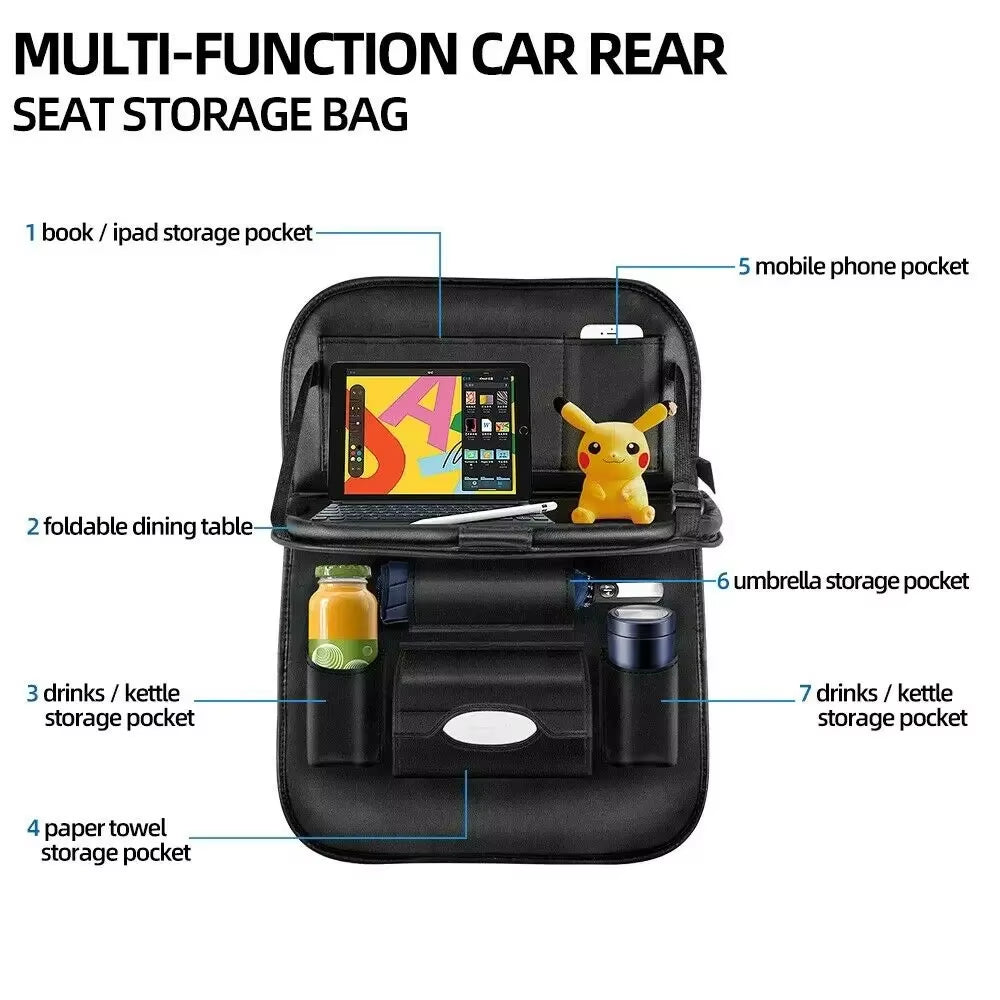 Car Seat Back Organizer 