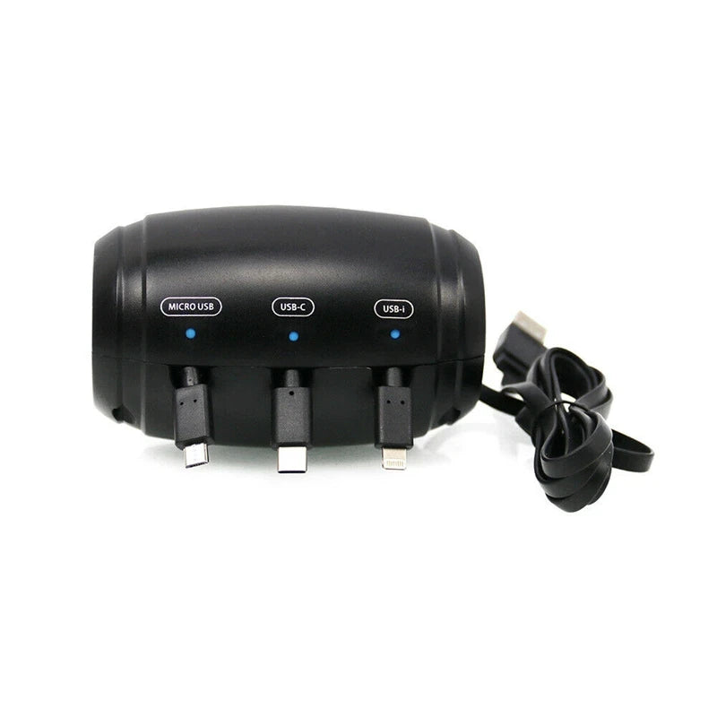 Retractable Car Backseat Charging Station