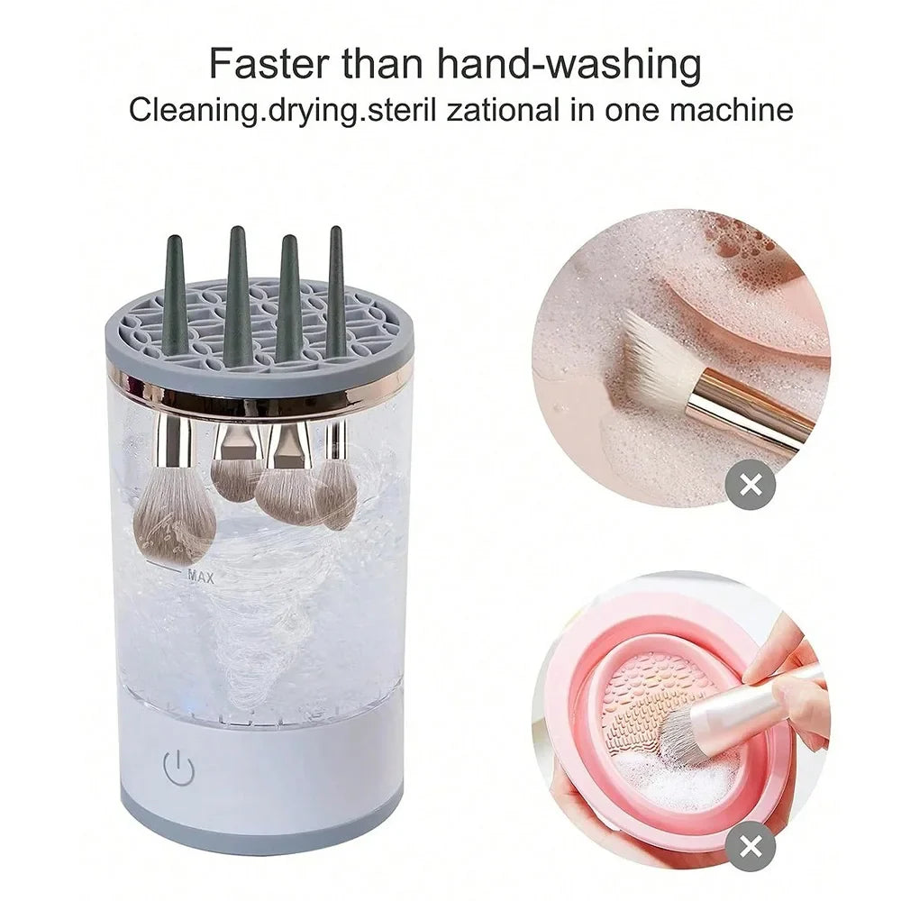 The Makeup Brush Cleaning Machine