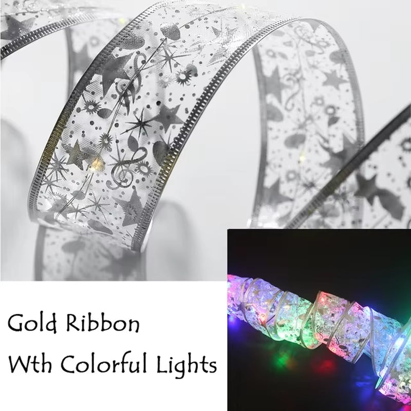 Christmas Ribbon Lights 