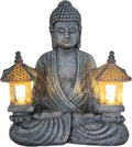 Buddha Outdoor Solar Figurine Decor Light