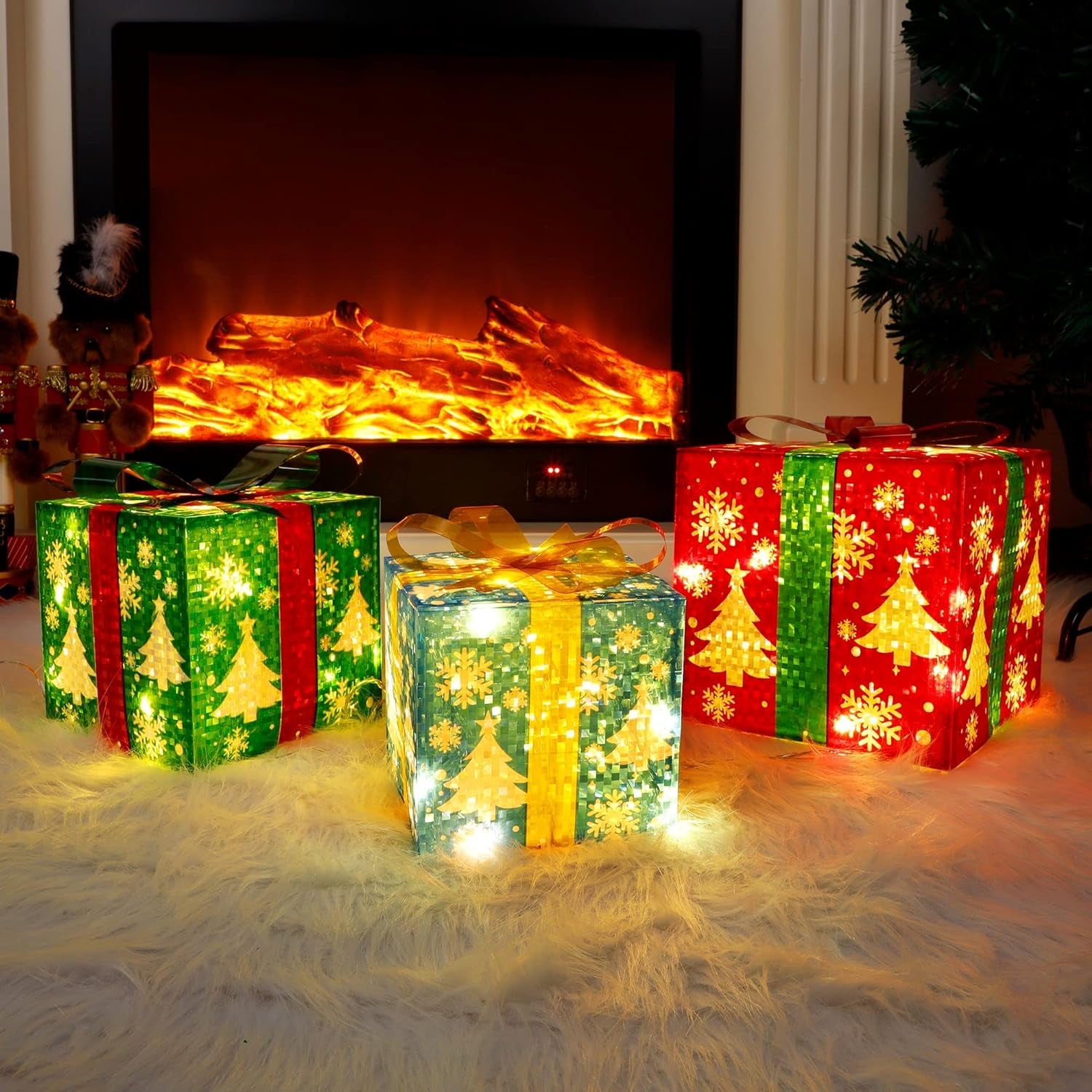 Lighted Gift Boxes 