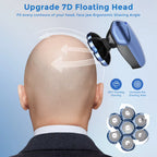 6-in-1  7D Head Shaver Set – Waterproof Electric Razor & Complete Men’s Grooming Kit