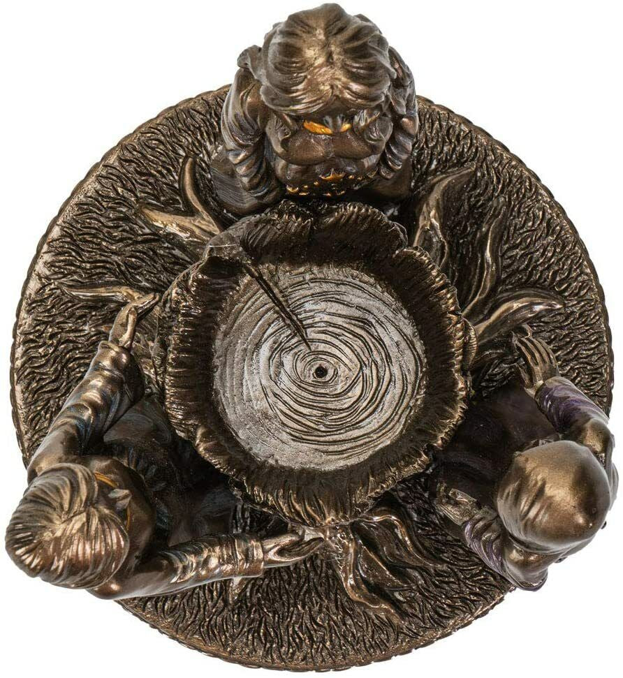 Triple Goddess Candle Holder Figurine