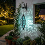 Moroccan Style Metal Solar Lantern