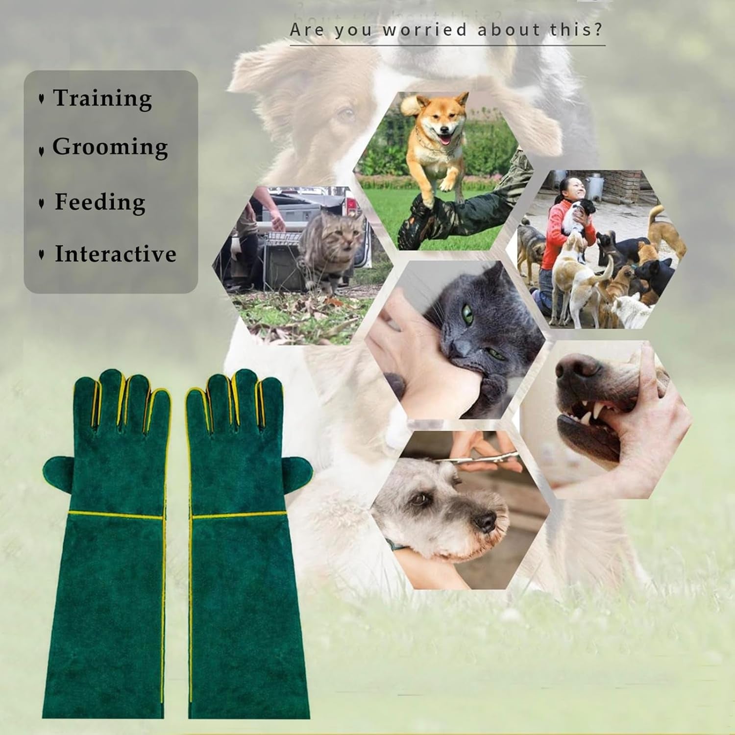 Bite Proof Animal Handling Gloves