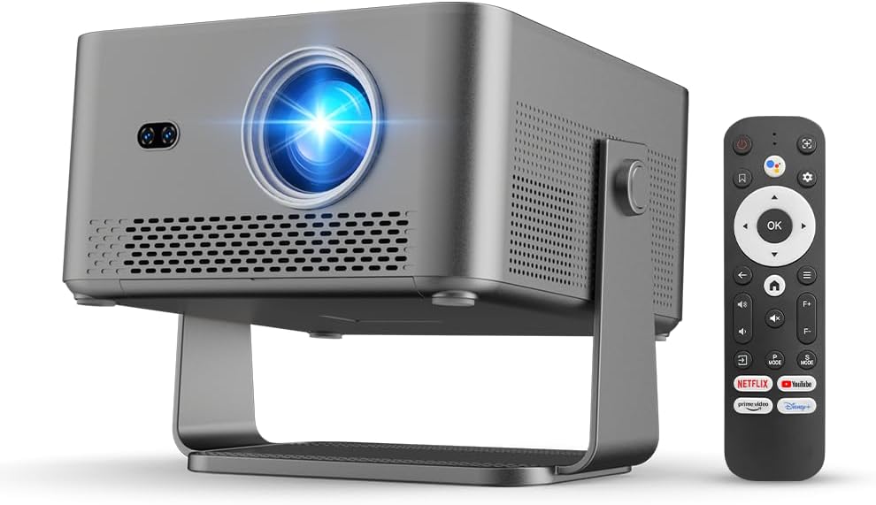 Magcubic HY450Max Smart Mini Projector – Native 1080P with Auto Focus, 180° Rotation & WiFi 6