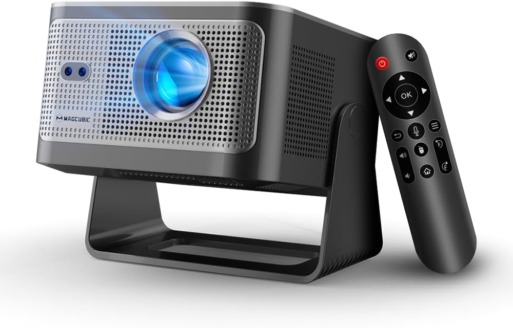 Magcubic HY450Max Smart Mini Projector – Native 1080P with Auto Focus, 180° Rotation & WiFi 6