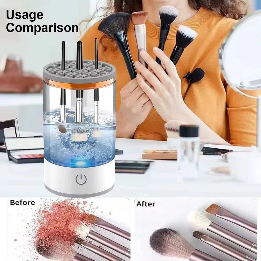 The Makeup Brush Cleaning Machine