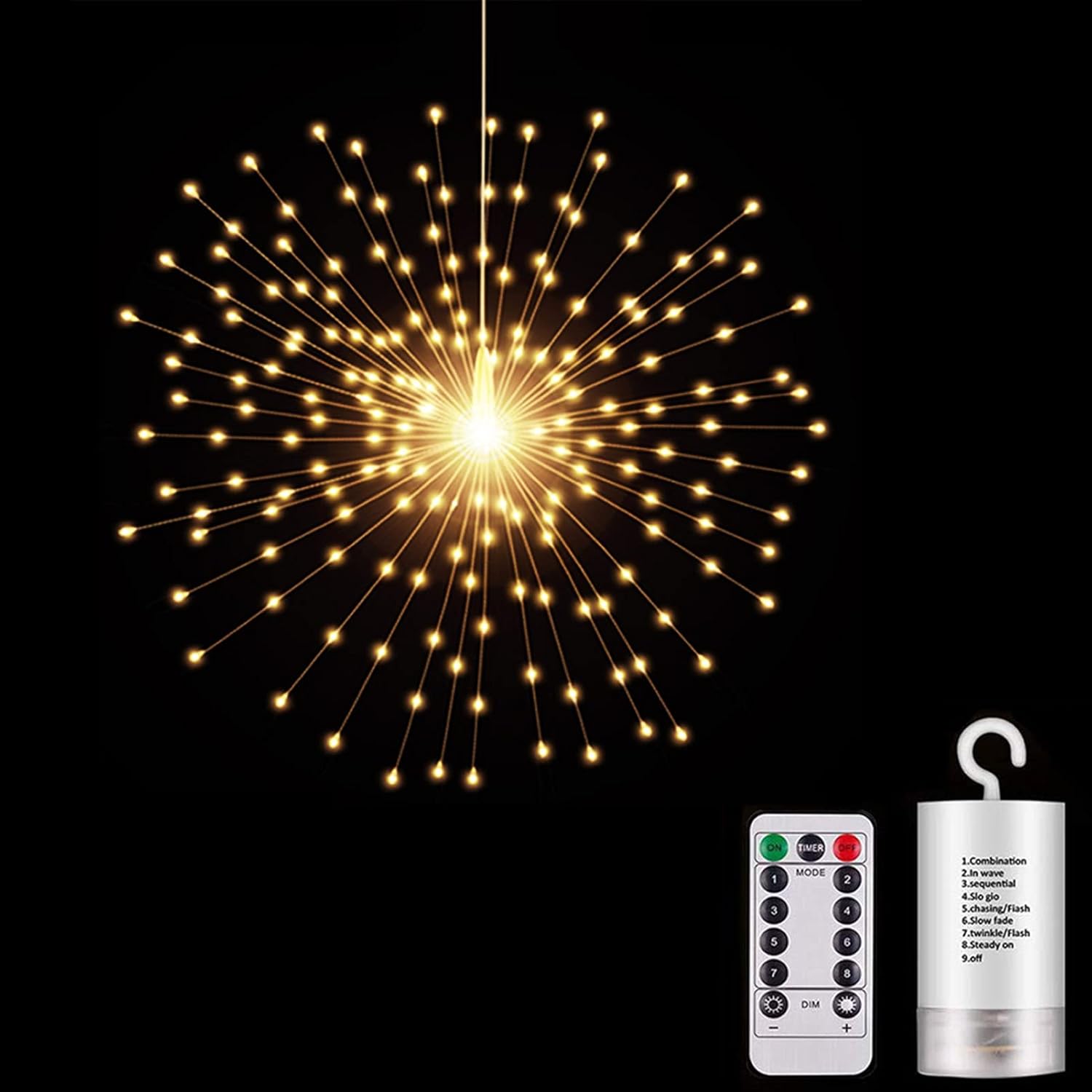 Flexible Starburst Fireworks LED Light 