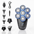 6-in-1  7D Head Shaver Set – Waterproof Electric Razor & Complete Men’s Grooming Kit