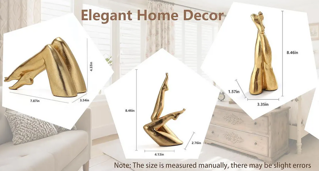 Elegant Female Legs Sculptures