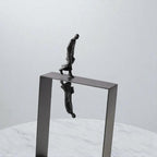 Abstract Reflection Metal Sculpture