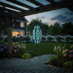 Moroccan Style Metal Solar Lantern