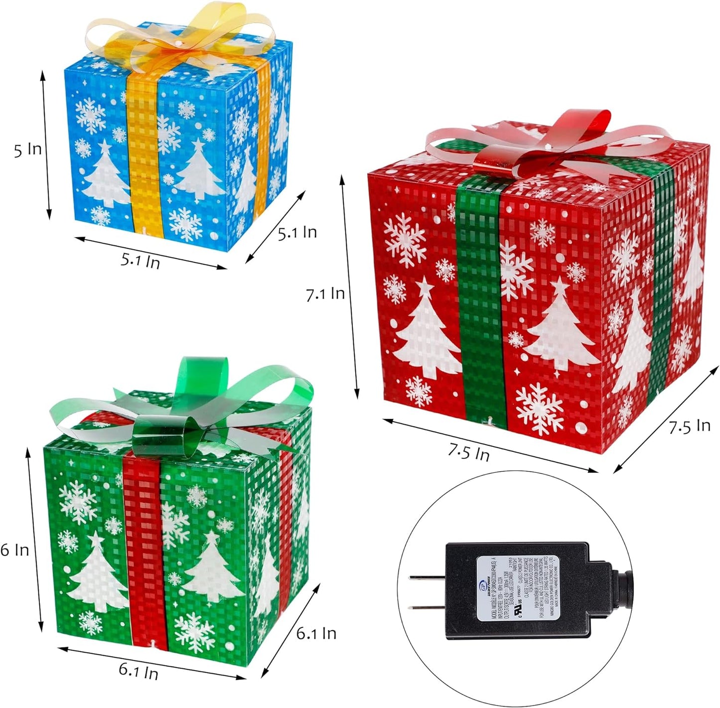 Lighted Gift Boxes 