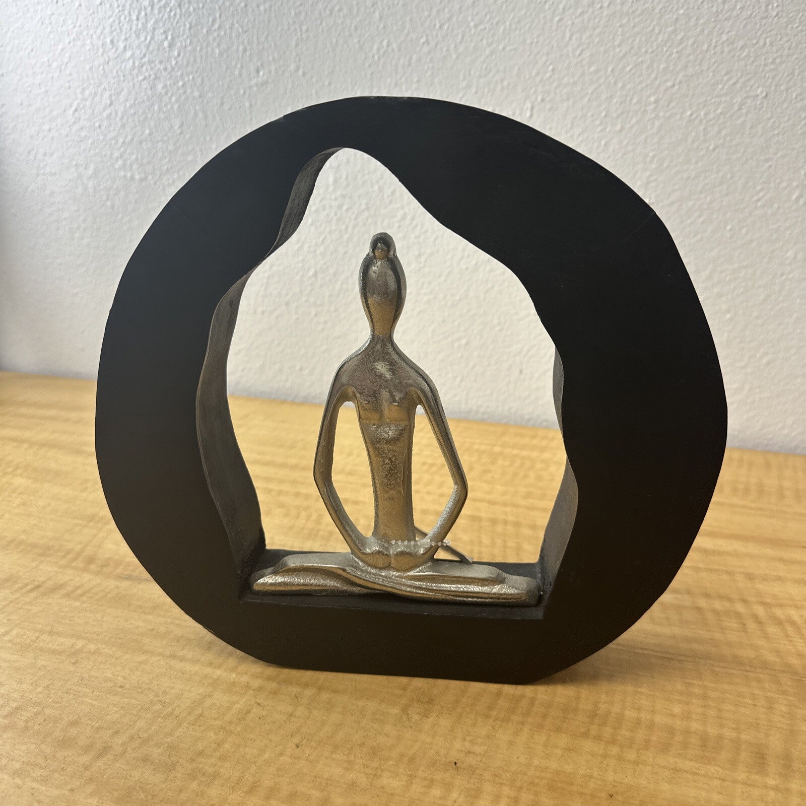 Decorative Handmade Meditating Yoga Lady Figurine