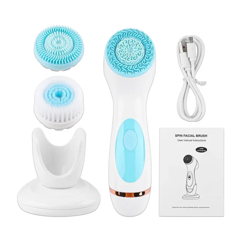Ultrasonic Facial Cleansing Brush