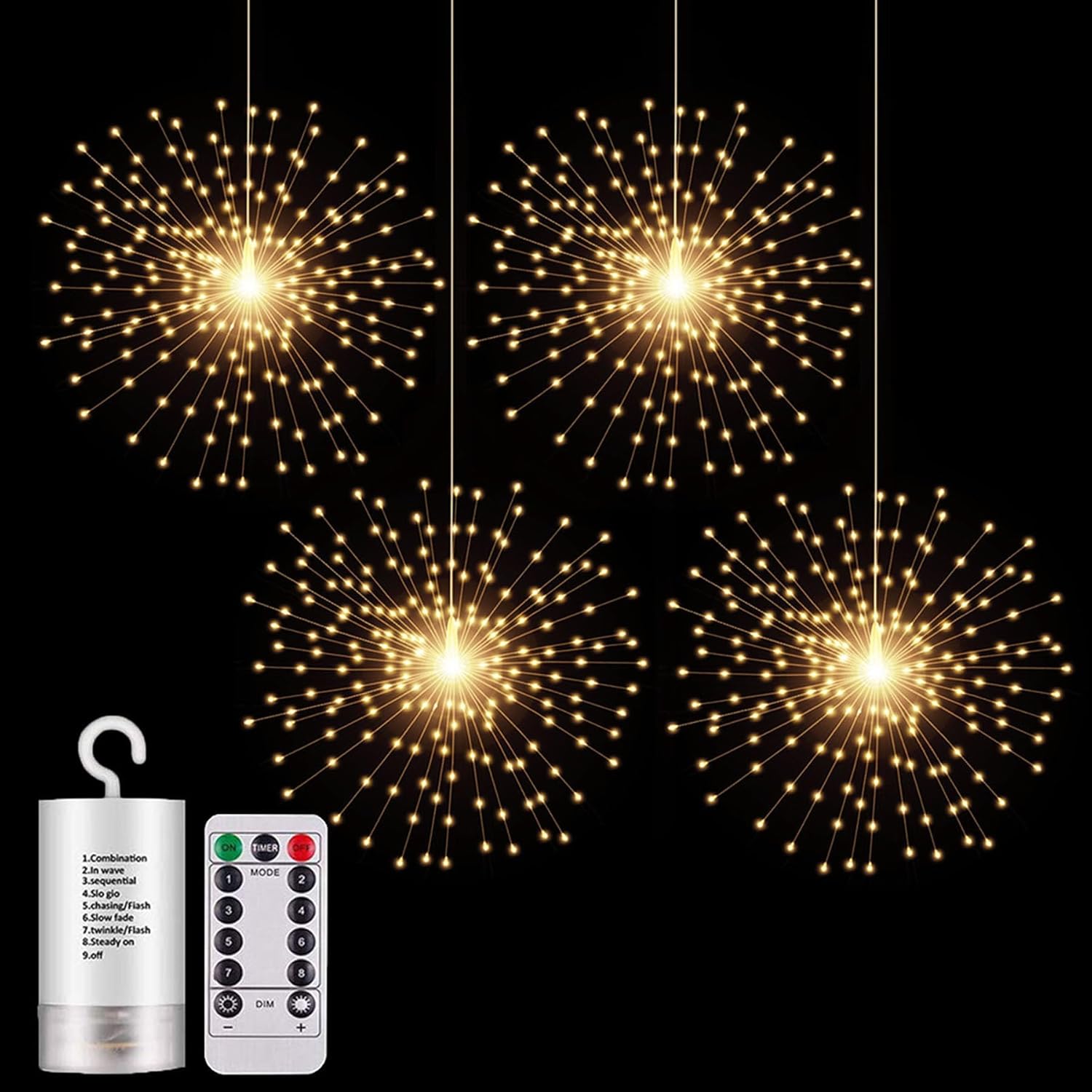 Flexible Starburst Fireworks LED Light 