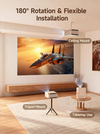 Magcubic HY450Max Smart Mini Projector – Native 1080P with Auto Focus, 180° Rotation & WiFi 6
