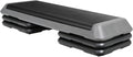 43'' Exercise Aerobic Step Platform, Adjustable Fitness Stepper with 4 Stackable Risers, Aerobics Stepper Workout Stepper for Home Gym Cardio Strength & Training