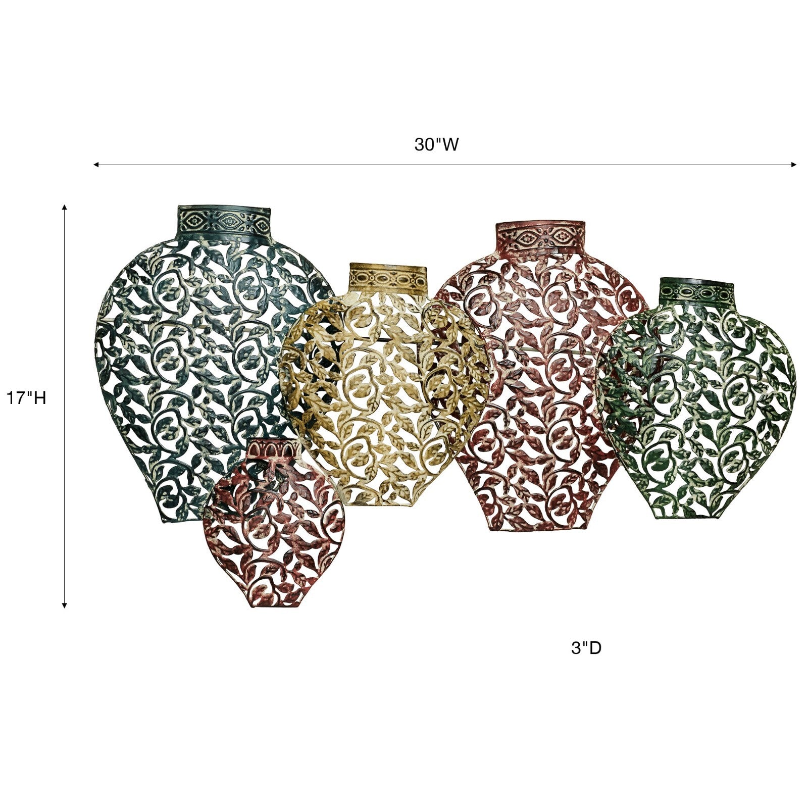 Collection of Vases Wall Art