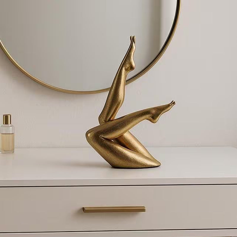 Elegant Female Legs Sculptures