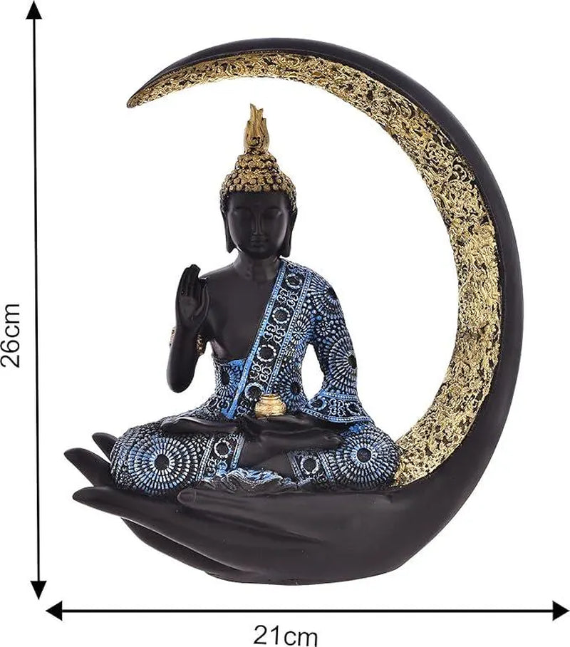 Samadhi Buddha Showpiece Figurine