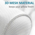 3D Mesh Bath Pillow