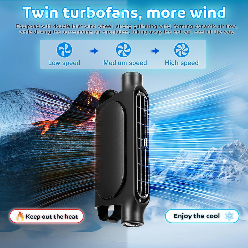Portable Car Seat Fan