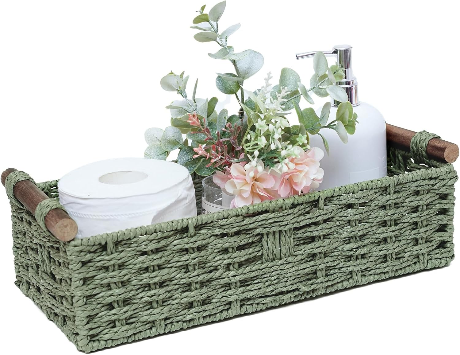 Round Paper Rope Storage Basket