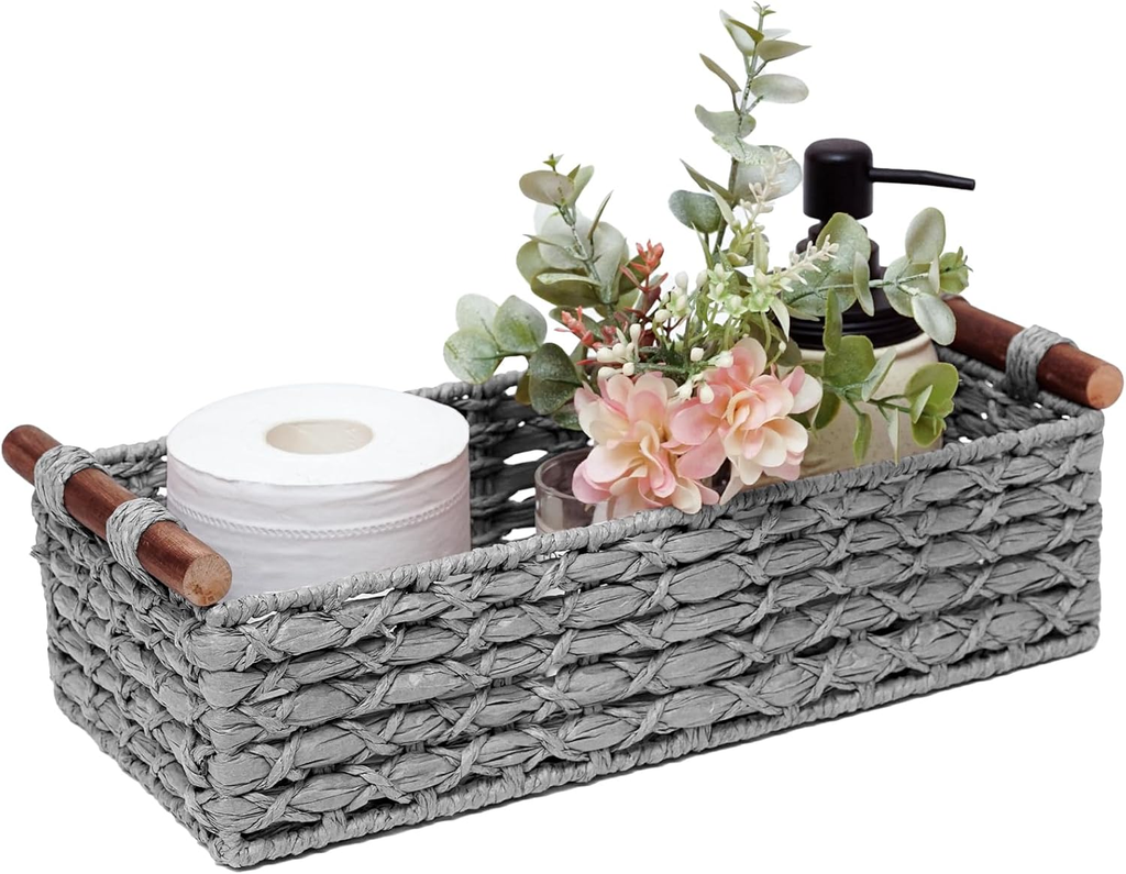 Round Paper Rope Storage Basket