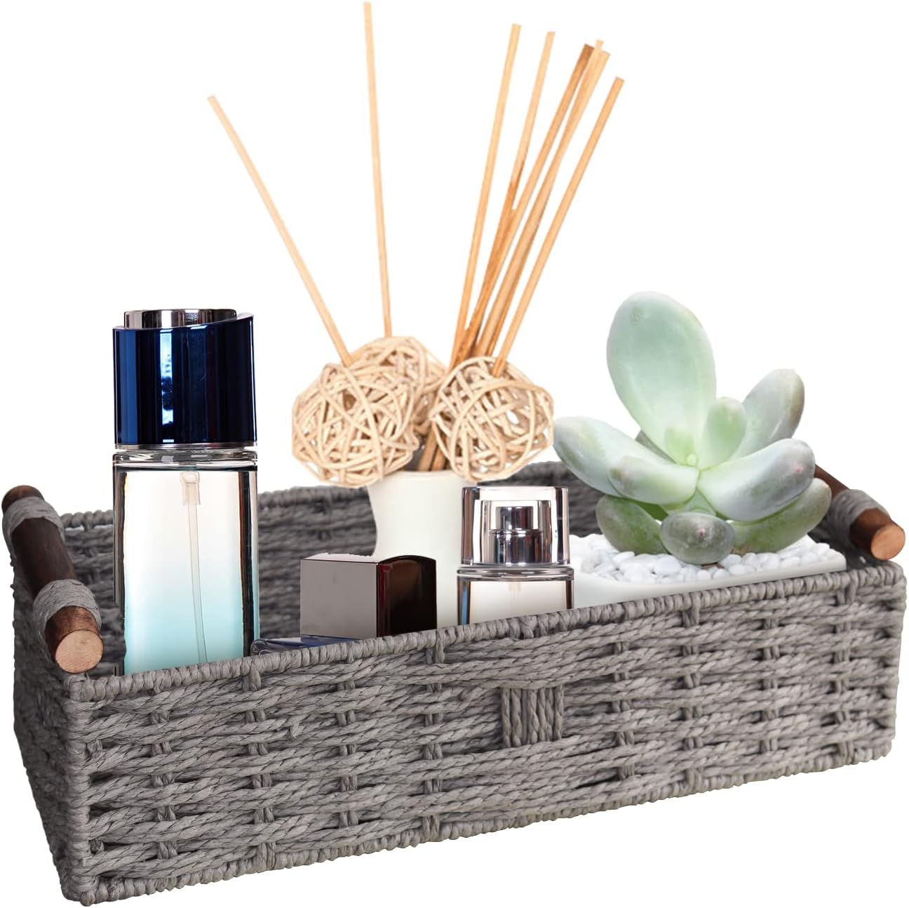 Round Paper Rope Storage Basket