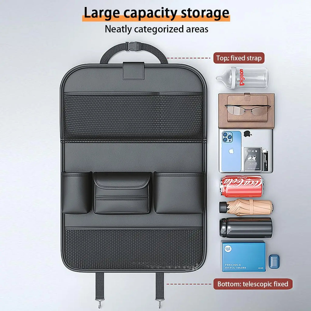 Multifunctional Car Seat Back Organizer