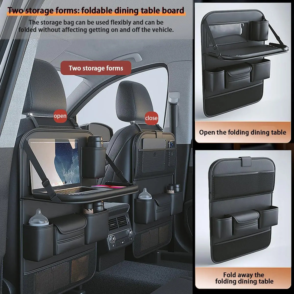 Multifunctional Car Seat Back Organizer