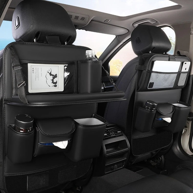 Multifunctional Car Seat Back Organizer Hanging Storage Bag with Multiple Pockets for SUV Truck Universal Vehicle Interior