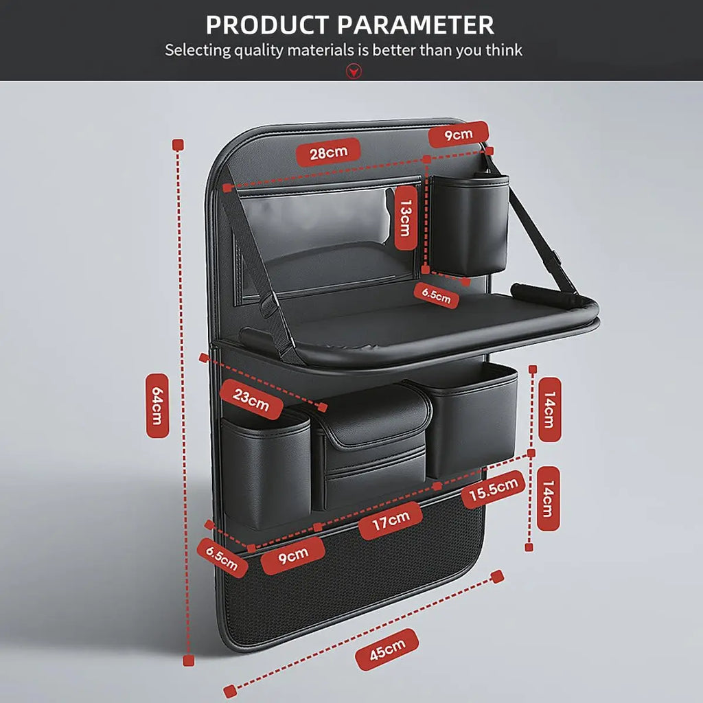 Multifunctional Car Seat Back Organizer