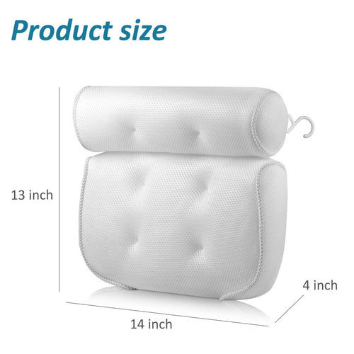 3D Mesh Bath Pillow