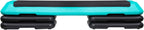 43'' Exercise Aerobic Step Platform, Adjustable Fitness Stepper with 4 Stackable Risers, Aerobics Stepper Workout Stepper for Home Gym Cardio Strength & Training