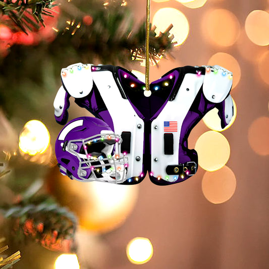 Football Pads Ornaments