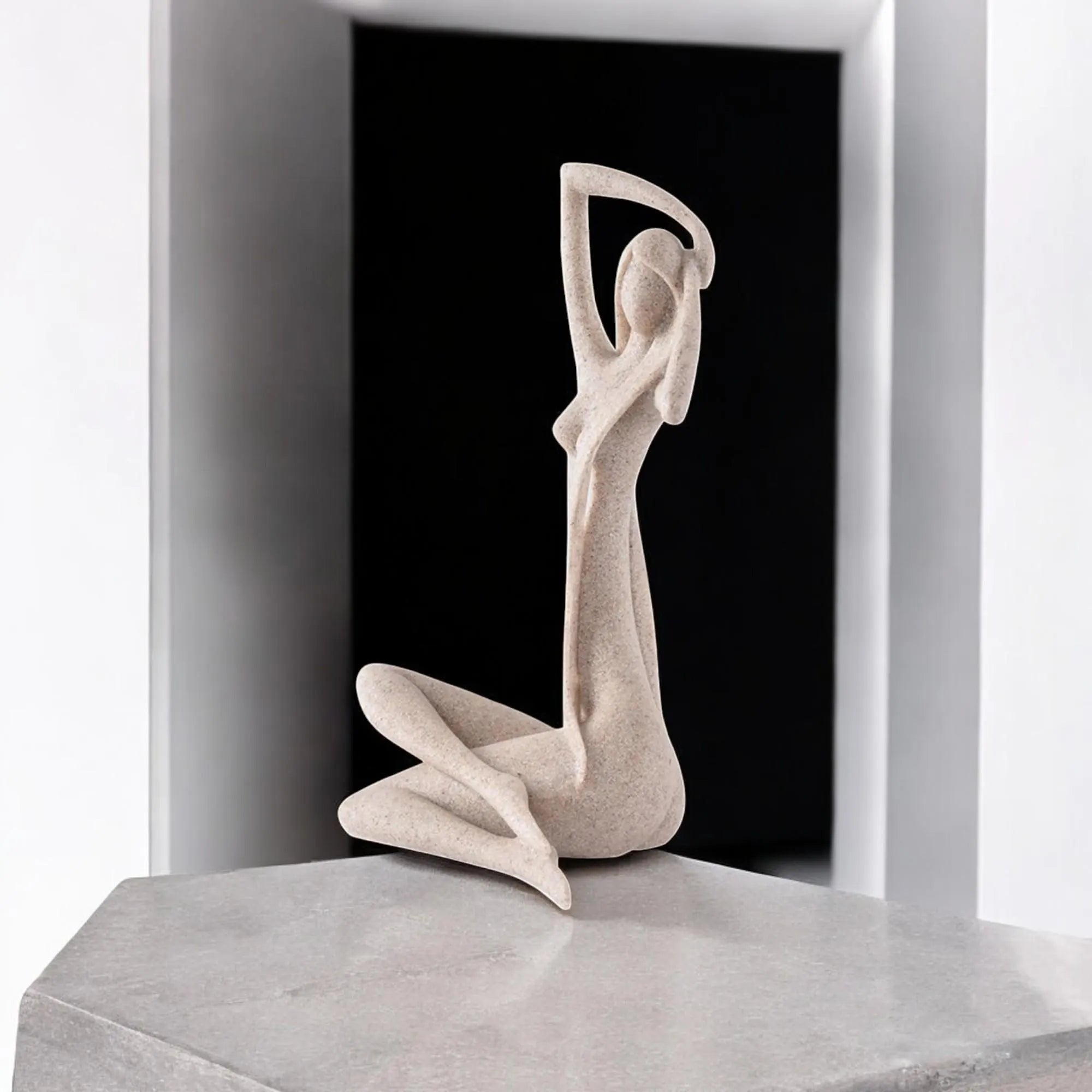 Modern Abstract Feminine Sculpture