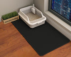 Double Layer Cat Litter Mat – Waterproof Honeycomb Anti-Tracking Litter Box Mat