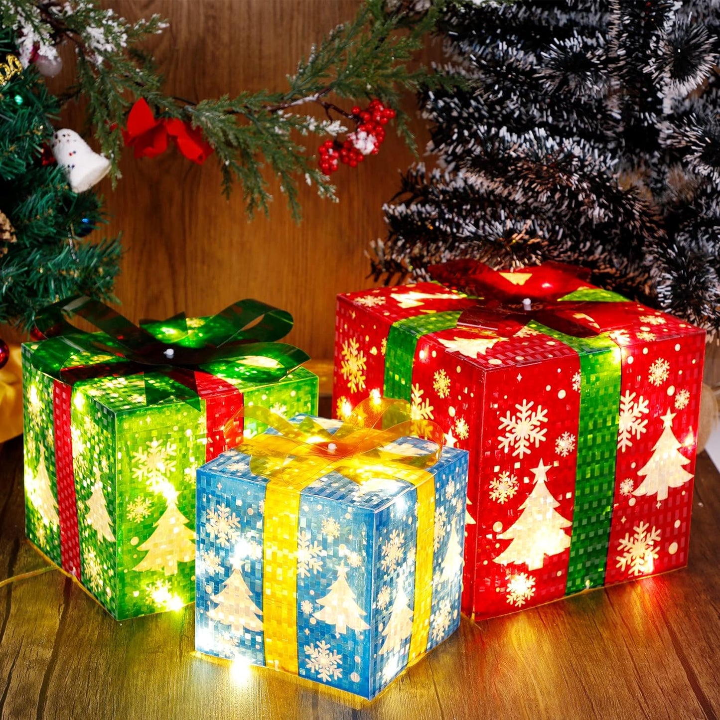 Lighted Gift Boxes 